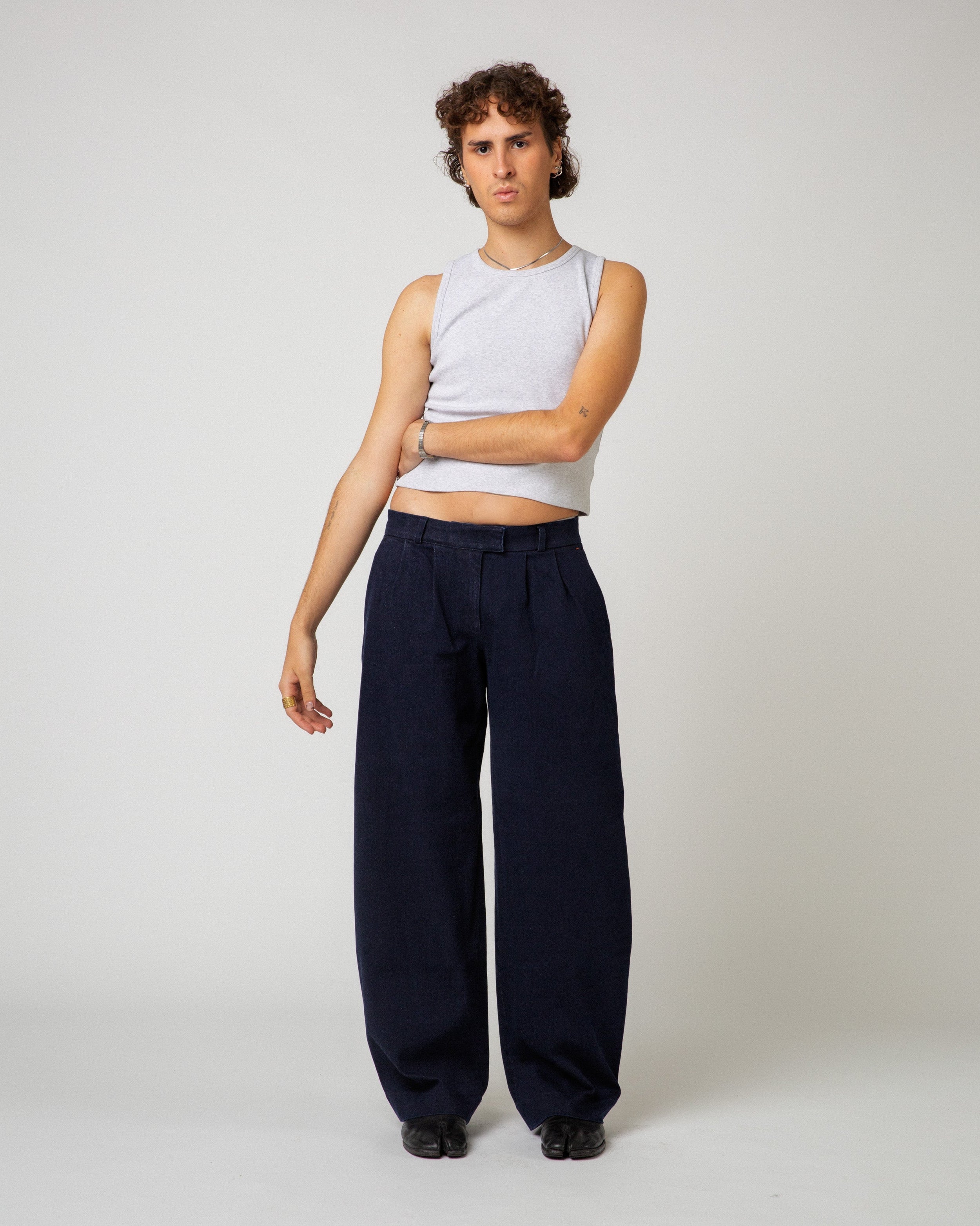 Teddy Pants - Denim