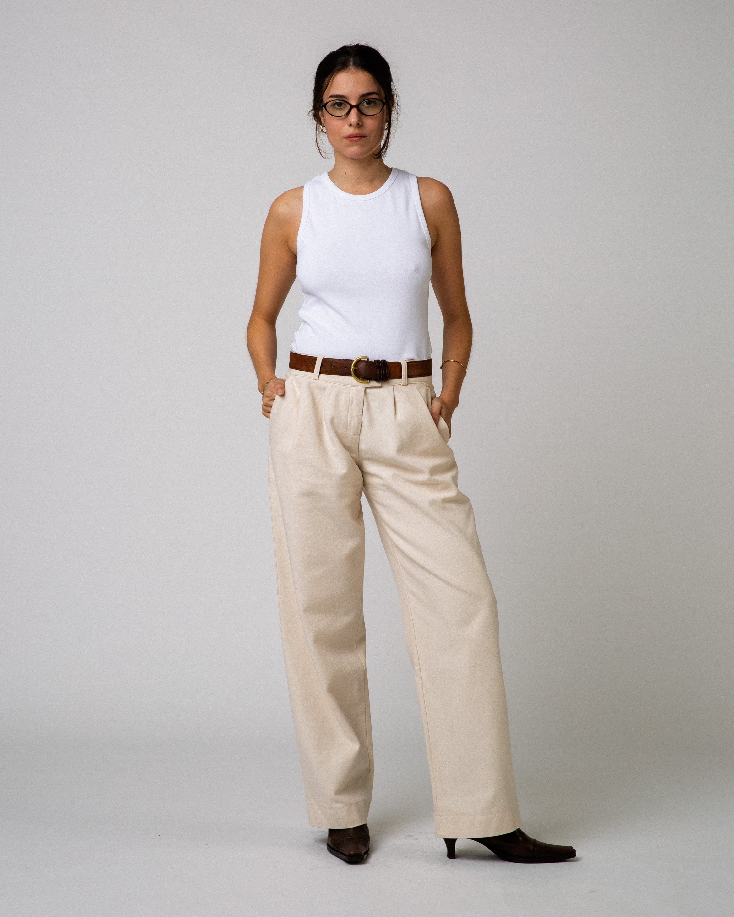 Teddy Pants - Natural